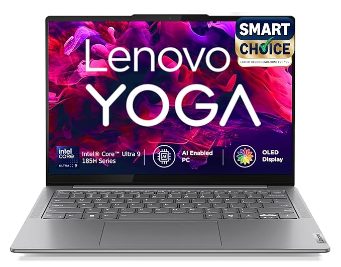 Lenovo Yoga Slim 7 (Smartchoice) 14" OLED AI Laptop - Certified Refurbished | Intel Core Ultra 9 185H | 32GB RAM | 1TB SSD